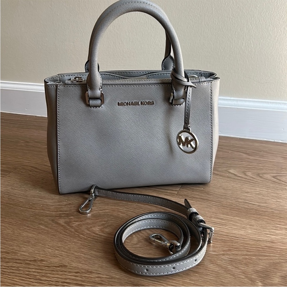 Michael Kors Silver Crossbody Bag